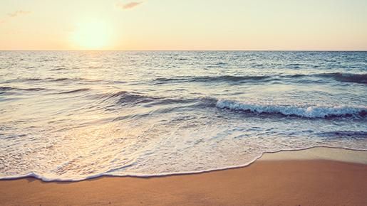 A água do mar e seus benefícios